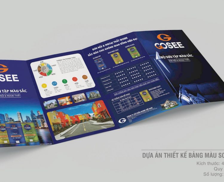 Thiết kế bảng màu sơn