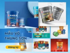 Mẫu thiết kế vỏ thùng sơn-002